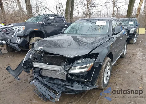 2017 Audi Q5 2.0T Premium from USA, damaged, VIN WA1C2AFP2HA060217